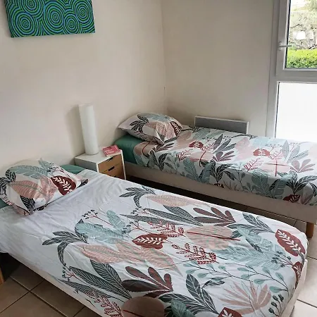 T3 Vue Mer, 2 Chambres, Piscine, Terrasse, Parking Public Gratuit A 150m アパート *